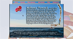 Desktop Screenshot of hatterasparasail.com